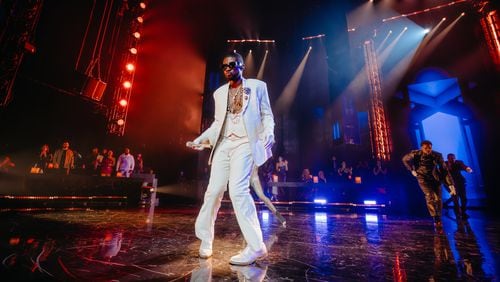 Usher's final show of his Las Vegas residency was on Dec. 2, 2023. The R&B superstar will perform during next year's Super Bowl halftime show. Credit: Nolen Ryan