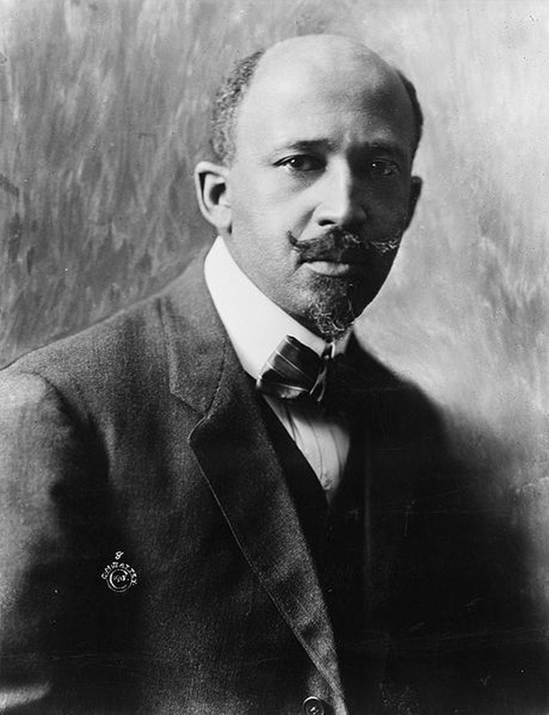 W. E. B. Du Bois (1868 – 1963), co-founder of the National Association for the Advancement of Colored People (NAACP), in 1918.