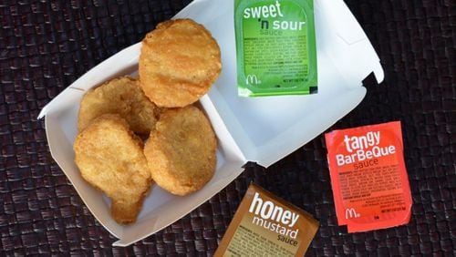 Download the app, get free McNuggets. Photo credit: Cohn & Wolfe.