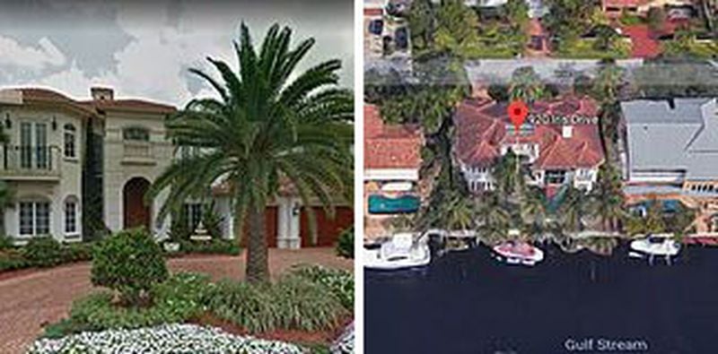 A bankrupt Florida company with ties to Khalid Satary, a Palestinian national under a deportation order, owns a waterfront home in Delray Beach, Fla. Satary recently transferred ownership of his $1.2 million home in Gwinnett County to an associate.