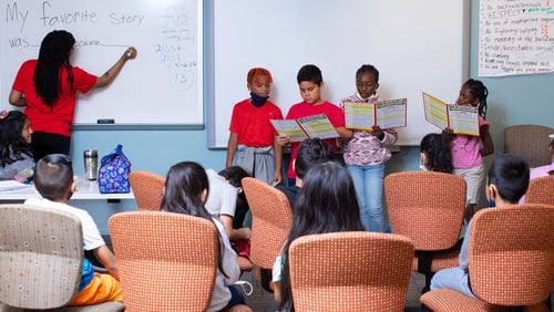 Students in Kennesaw State's Academy for Language and Literacy spent four weeks on campus honing key reading and writing skills.