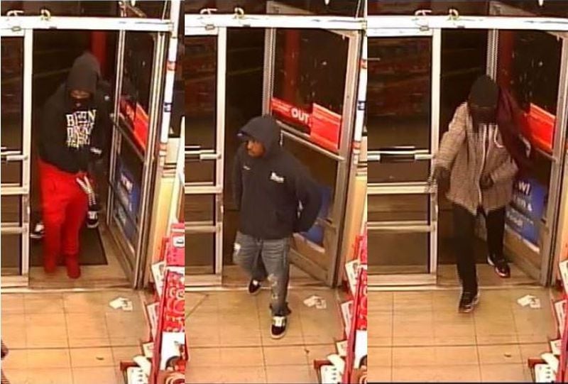 The FBI is searching for three men in connection with eight armed robberies across metro Atlanta.