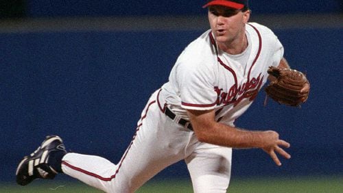 Former Braves pitcher Greg McMichael saved 19 games as a rookie in 1993 and then had 21 saves the following season. He helped the Braves win the 1995 World Series.AJC staff photo/Jonathan Newton