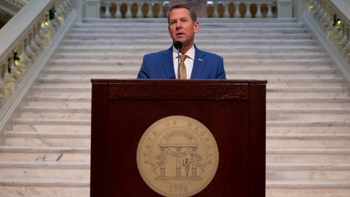 Gov. Brian Kemp's office says he will continue to urge residents to wear masks where appropriate to stem the spread of the coronavirus but oppose any mandate for Georgians to do so. Ben Gray for the Atlanta Journal-Constitution