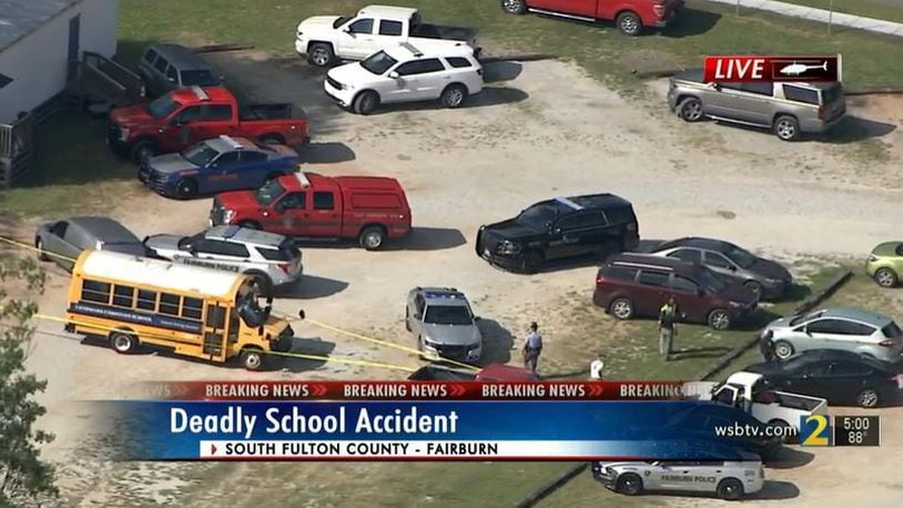 A Landmark Christian School employee died when her rolled forward, pinning her underneath the vehicle,  police said.