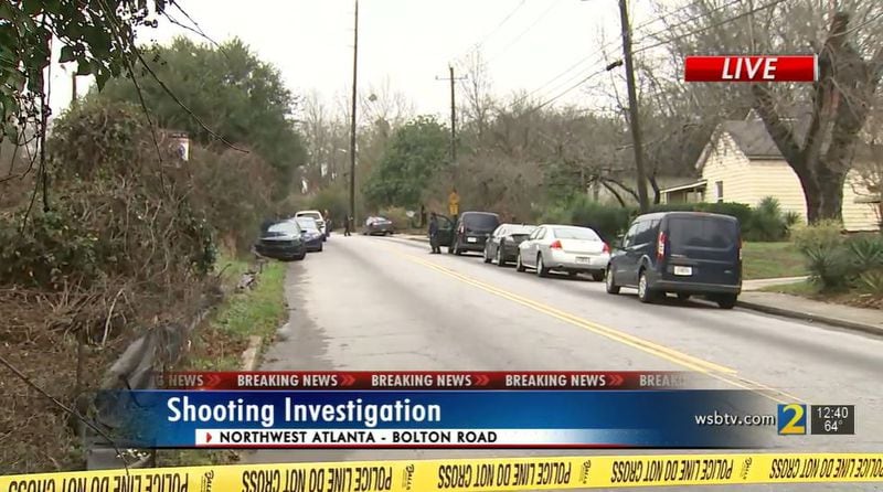 The city's 158th homicide victim was a man in his early 30s who was found shot to death in the back of a car in northwest Atlanta, officials said.