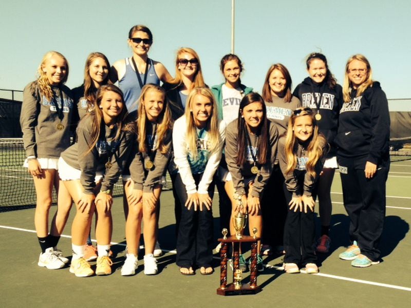 The Bremen girls won their second straight Region 7-AA tennis title.