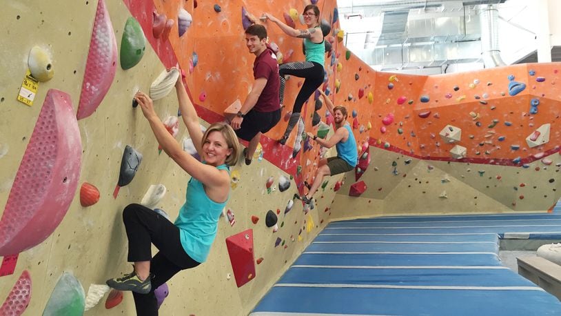 Stone Summit plans to open a third metro Atlanta location later this year in Midtown. It will be a bouldering-specific facility, similar to the style shown in this photo from the Kennesaw location.