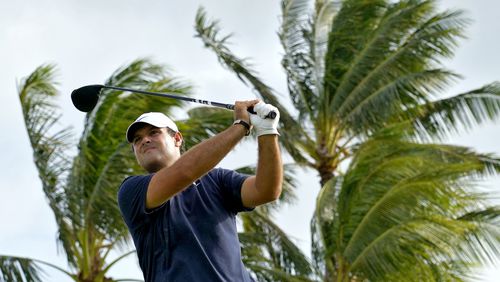 It hasn't been all balmy breezes and palm trees for Patrick Reed during the PGA Tour's Hawaii swing. (AP Photo/Matt York)