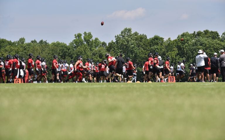 Photos: Falcons continue offseason workouts