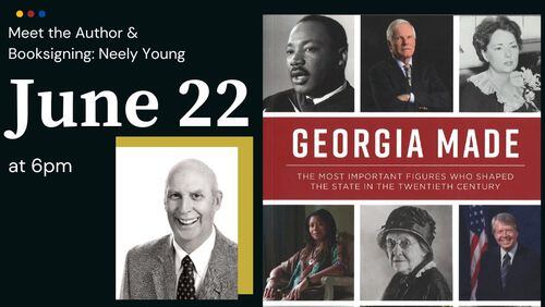 A Juneteenth Walking Tour on June 19 and an author talk by journalist/historian Neely Young on June 22 will be among the June events hosted by the Marietta History Center. (Courtesy of the Marietta History Center)