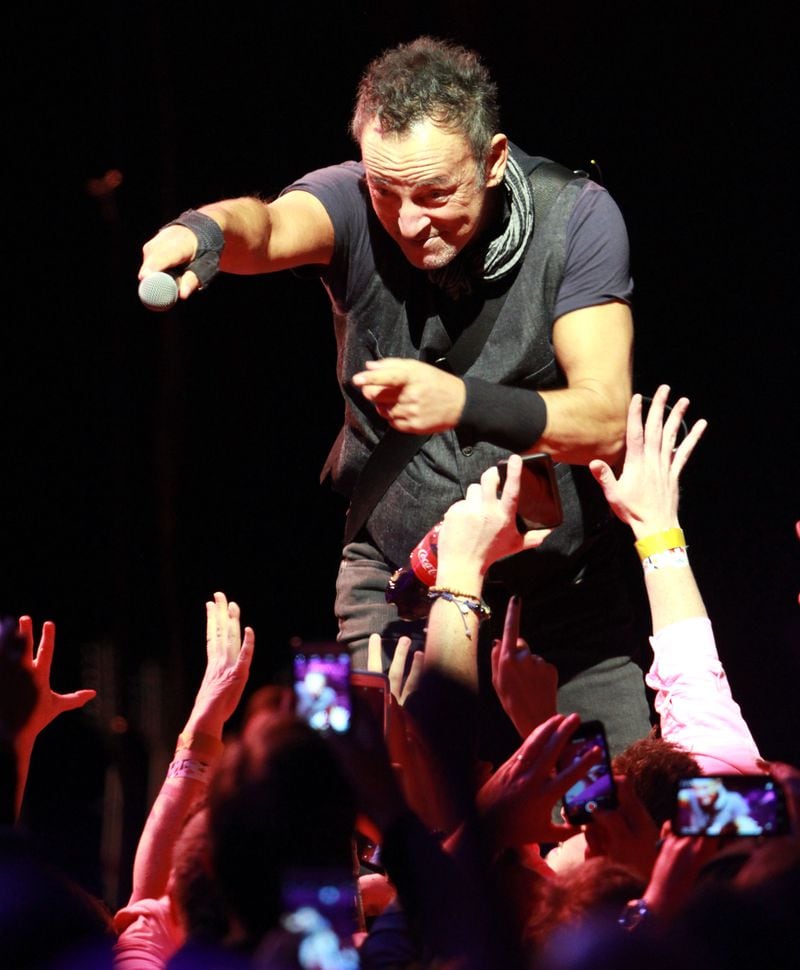 The stage might be a little quieter during Springsteen's Broadway run of solo shows. Photo: Robb Cohen Photography & Video/www.RobbsPhotos.com