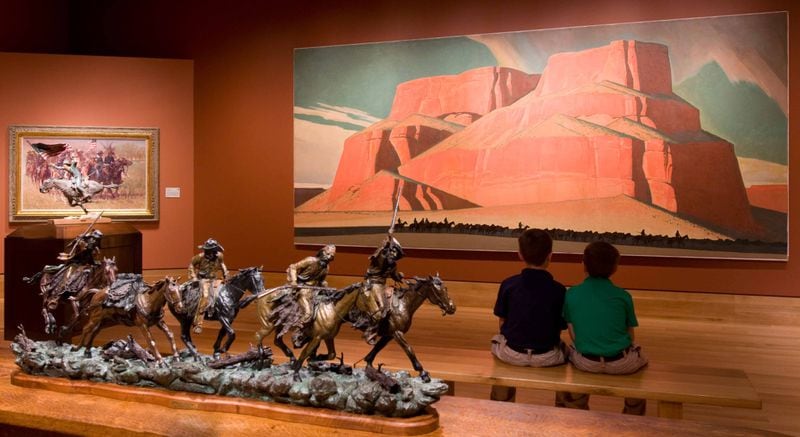 "Experience the American West in Georgia at Cartersville's Booth Western Art Museum." 
Courtesy of Booth Western Art Museum