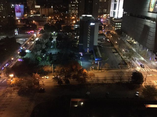 1 dead in officer-involved shooting near downtown Atlanta hotel