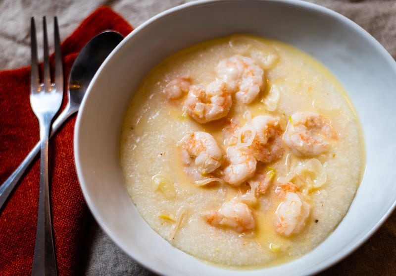 Quick Shrimp and Grits.