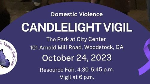 Tina's Cat Run 5K on Oct. 21 and a Domestic Violence Vigil on Oct. 24 will bring awareness to domestic violence help available in Cherokee County. (Courtesy of Cherokee County Domestic Violence Task Force)