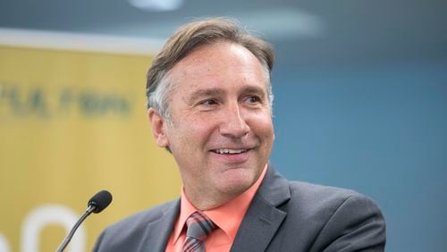 Fulton County Schools Superintendent Mike Looney will be among district leaders to go through a literacy training program. (ALYSSA POINTER/AJC FILE PHOTO)