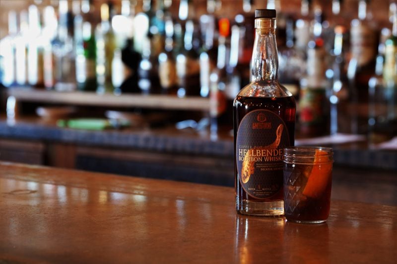 The Old Fashioned at Southbound uses Independent Distilling Co.'s new Hellbender bourbon. Photo by Julie Hunter Photography.