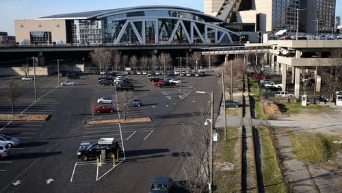 The city of Atlanta gave an update on progress on “The Gulch.” AJC file photo