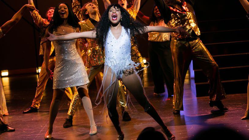 Desiré Gaston and the ensemble of Summer: The Donna Summer Musical
Courtesy of the Aurora Theatre
(Courtesy of Casey Gardner Ford)