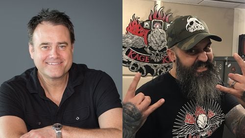 Axel Lowe takes over for Jesse Kage (right) in afternoons on Rock 100.5.