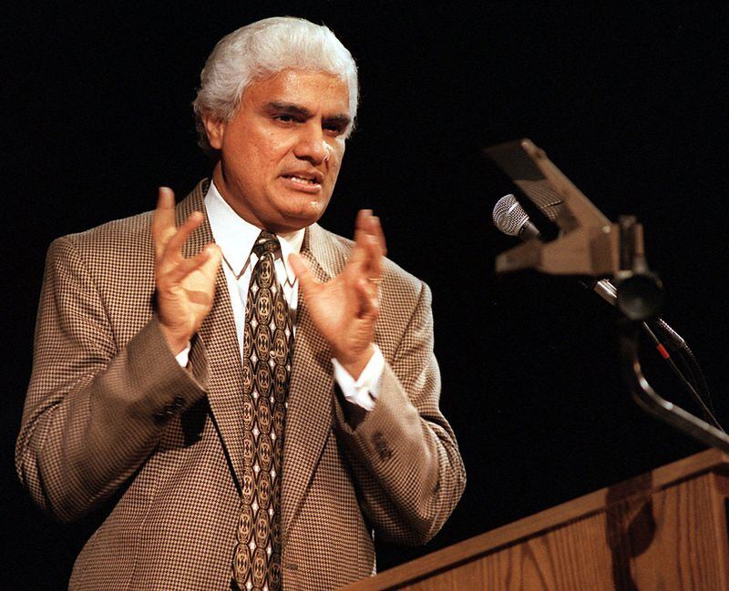 Ravi Zacharias will be a featured speakers during a conference at Passion City Church.