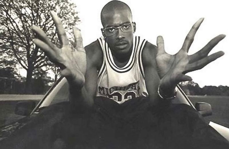 Rico Wade in Piedmont Park in the 1990s.
