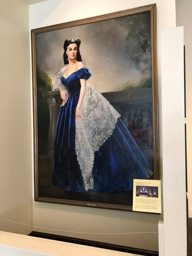 The Margaret Mitchell House has one other notable "Gone With the Wind" set piece remaining: a portrait of Scarlett O'Hara that hanged in Rhett Butler's bedroom.