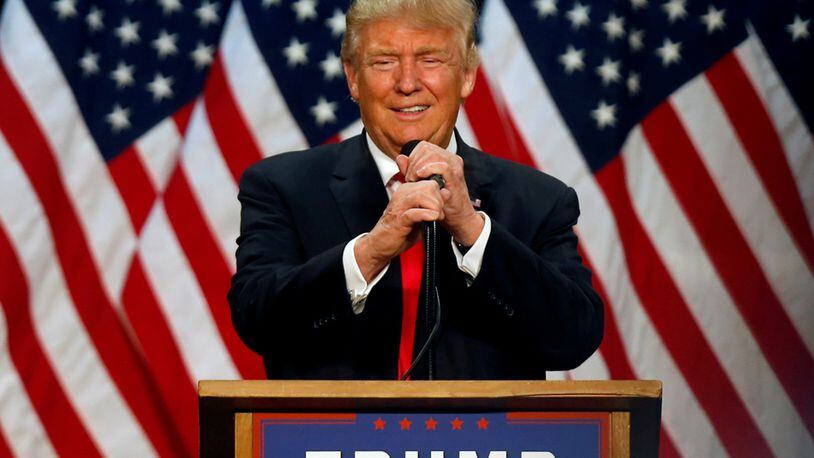 Donald Trump. AP photo.