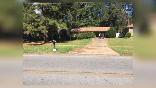 Officers are investigating a shooting that left a man dead at a DeKalb County house, police said.
