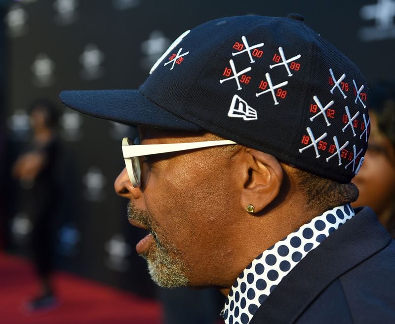 October 5, 2019 Atlanta -  Director Spike Lee was on hand for the opening of Tyler Perry Studios Saturday, October 5, 2019 in Atlanta. Perry acquired the property of Fort McPherson to build a movie studio on 330 acres of land. (Ryon Horne / Ryon.Horne@ajc.com)
