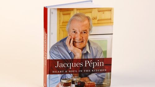 “Jacques Pepin Heart & Soul in the Kitchen,” which will be released Oct. 6, is very personal and is profusely illustrated with Pepin’s own artwork as well as intimate photographs of him cooking, shopping and having fun. (Zbigniew Bzdak/Chicago Tribune/TNS)
