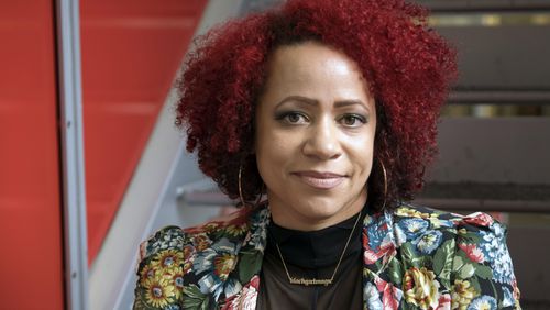 Nikole Hannah-Jones in New York on Oct. 10, 2017.  Hannah-Jones, a Pulitzer Prize-winning writer for The New York Times Magazine, was denied a tenured position at the University of North Carolina, after the university’s board of trustees took the highly unusual step of failing to approve the journalism department’s recommendation.