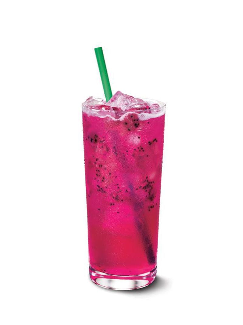 Starbucks has added a new drink to its Refresher series - the Mango Dragonfruit Refresher.