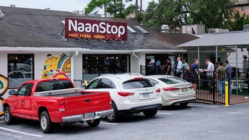 NaanStop in Buckhead, one of three locations where owners say they are trying to cultivate a culture that keeps workers from going elsewhere.