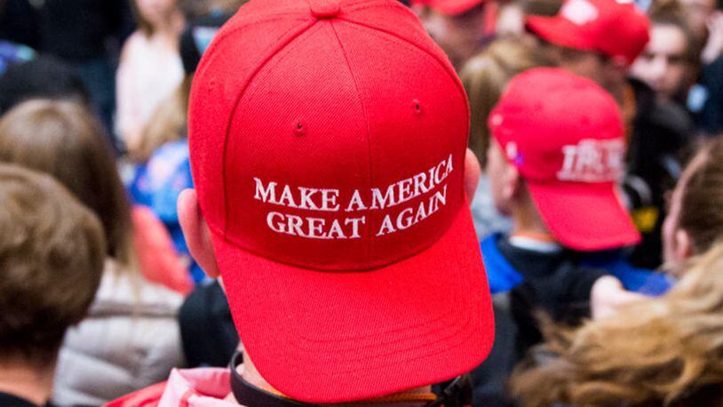 "Make America Great Again" hat. (Photo By Bill Clark/CQ Roll Call / Getty Images)