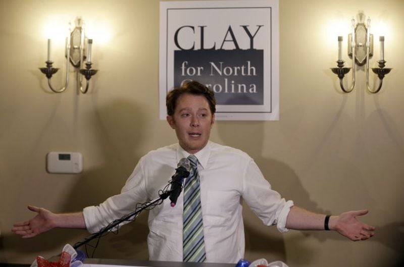 Clay Aiken is the likely winner getting the Democratic seat in a North Carolina district that is heavily Republican. CREDIT: AP