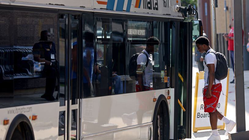 MARTA has spent more than half the proceeds from an Atlanta sales tax on enhanced bus service and other operations – a move critics fear will hinder the agency’s plans for new transit lines. (Jason Getz / Jason.Getz@ajc.com)