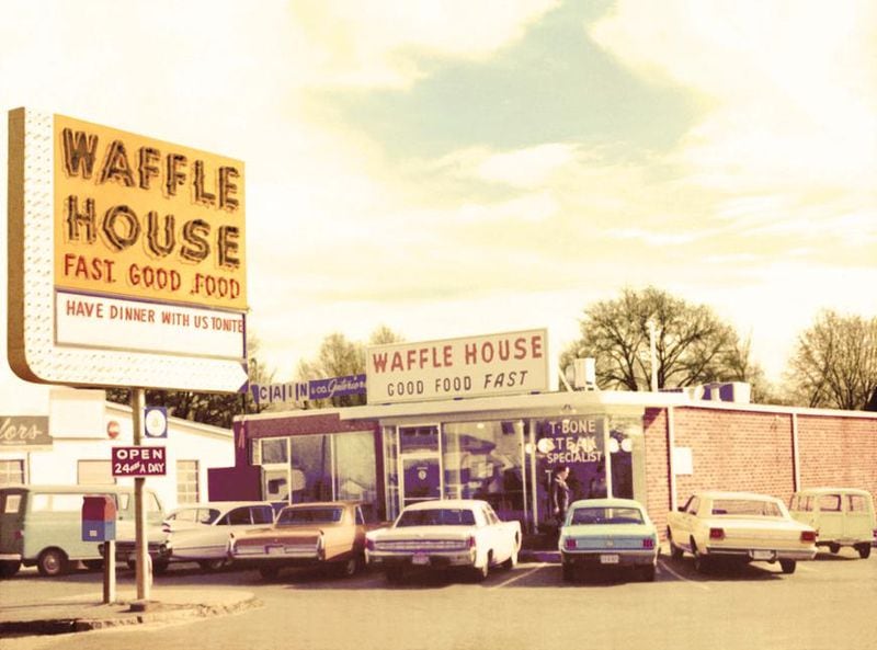 1955: The first Waffle House opens in Avondale Estates. The restaurant has since been turned into the Waffle House Museum.