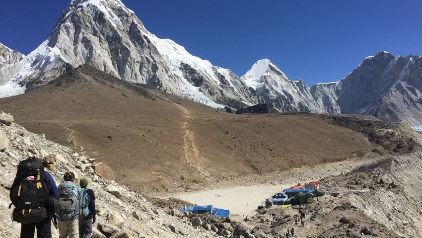 On trek to Everest, a chance to push boundaries, find peace