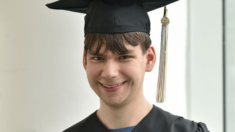 Kurt Vogel, first graduating class of EXCEL program for students with mild intellectual and developmental disabilities at Georgia Tech's Scheller College of Business.