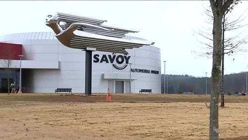 A new museum celebrating cars opens in Cartersville.