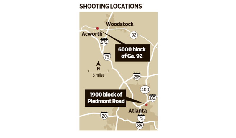 Spa shooting locations map (AJC)
