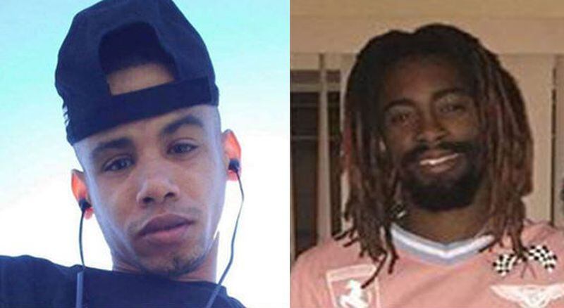 Joshua Lee Jackson (left) and Derrick Davion Ruff went missing from Athens on Dec. 18. Nearly three months later, police found their bodies in Gwinnett County.