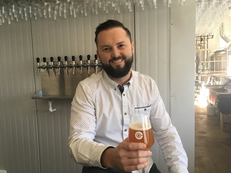 Contrast Artisan Ales founder Chase Medlin used to work at Twain’s Brewpub & Billiards in Decatur. CONTRIBUTED BY BOB TOWNSEND