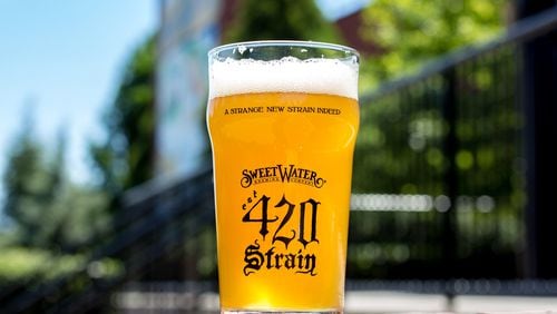 SweetWater 420 Strain G13 IPA features an aroma that mimics the G13 cannabis strain. CONTRIBUTED BY SWEETWATER BREWING CO.