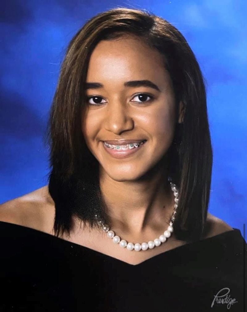 Ma’at Smith of Covington was devastated when she learned her graduation ceremony was postponed and possibly canceled because of the coronavirus. CONTRIBUTED