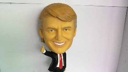 A Milwaukee company plans to sell a new Donald Trump bobblehead that shows him at the White House.