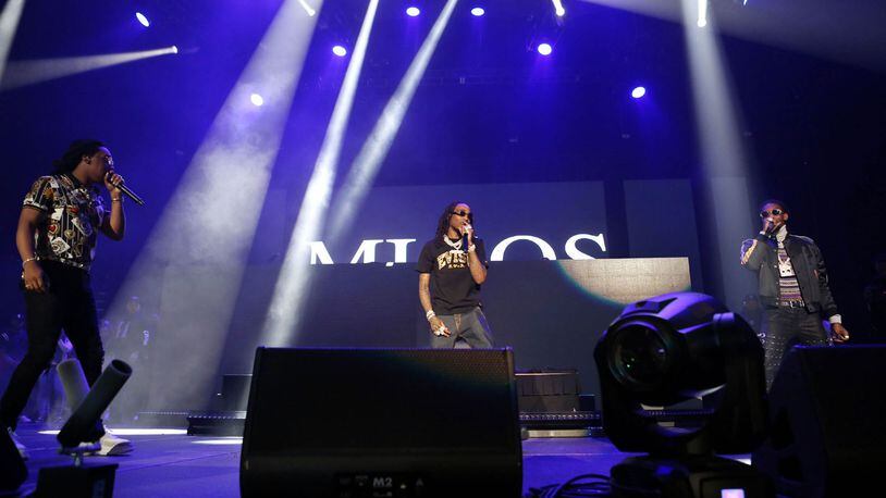 Migos will perform at several events during Super Bowl week. ROBB COHEN PHOTOGRAPHY & VIDEO / ROBBSPHOTOS.COM