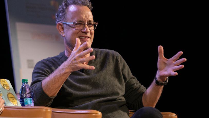 Tom Hanks at the MJCCA Book Festival October 30, 2018.